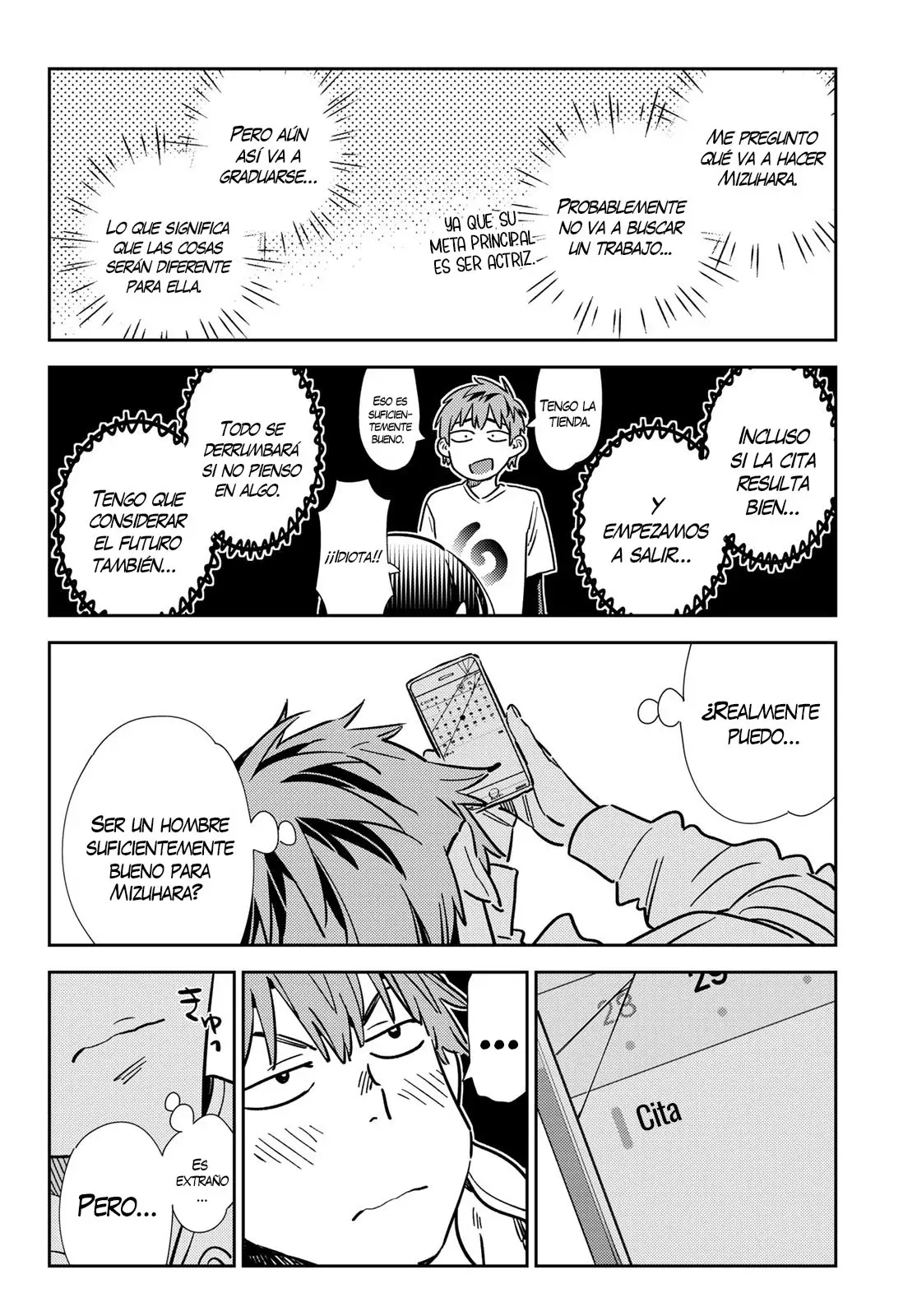 Kanojo, Okarishimasu Capitulo 319 página 13