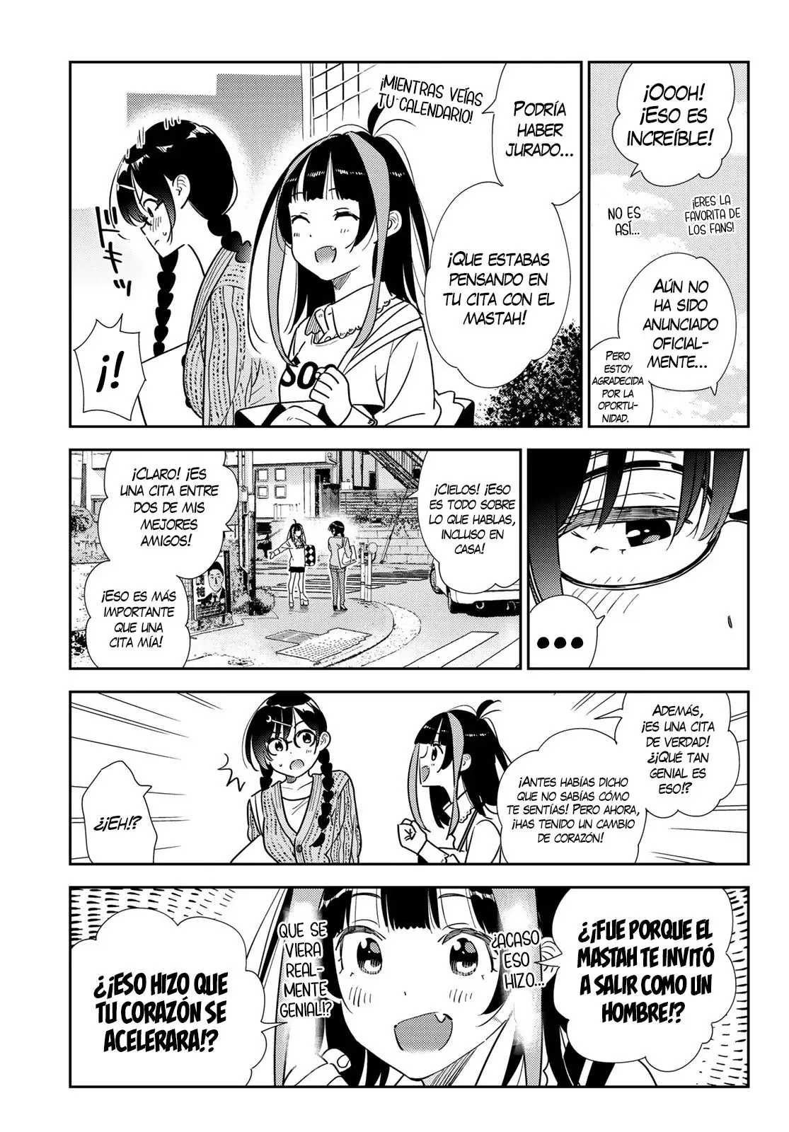 Kanojo, Okarishimasu Capitulo 319 página 6