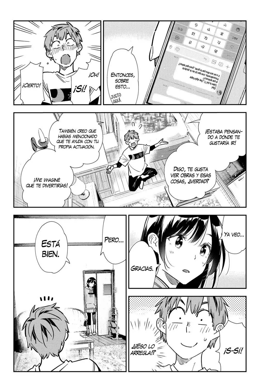 Kanojo, Okarishimasu Capitulo 321 página 17