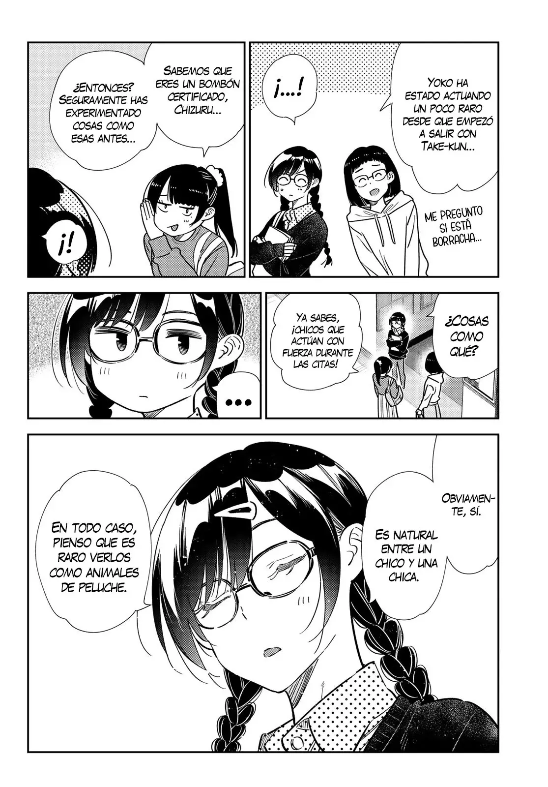 Kanojo, Okarishimasu Capitulo 322 página 19