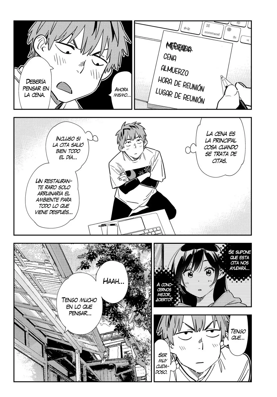 Kanojo, Okarishimasu Capitulo 322 página 6