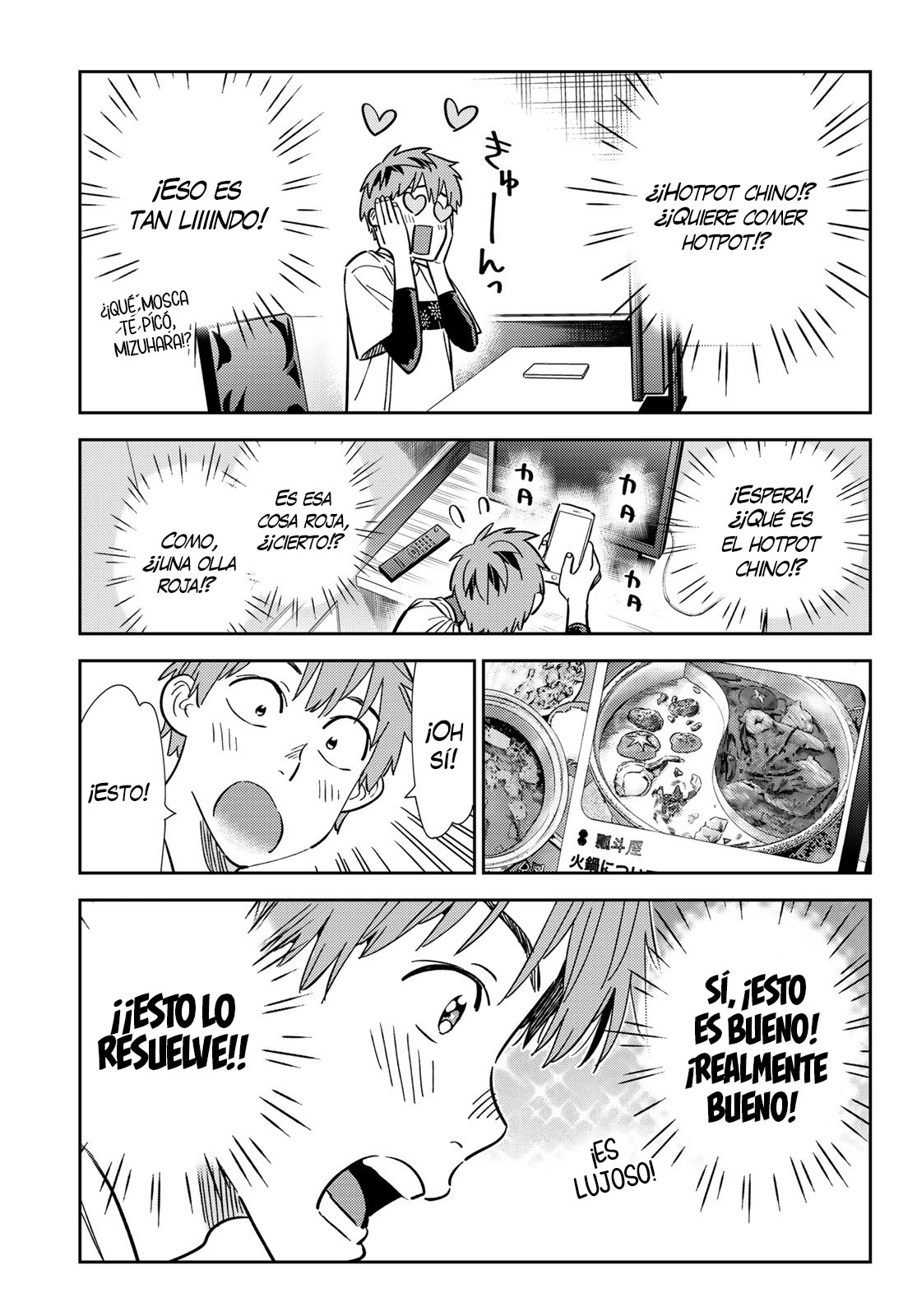 Kanojo, Okarishimasu Capitulo 323 página 16
