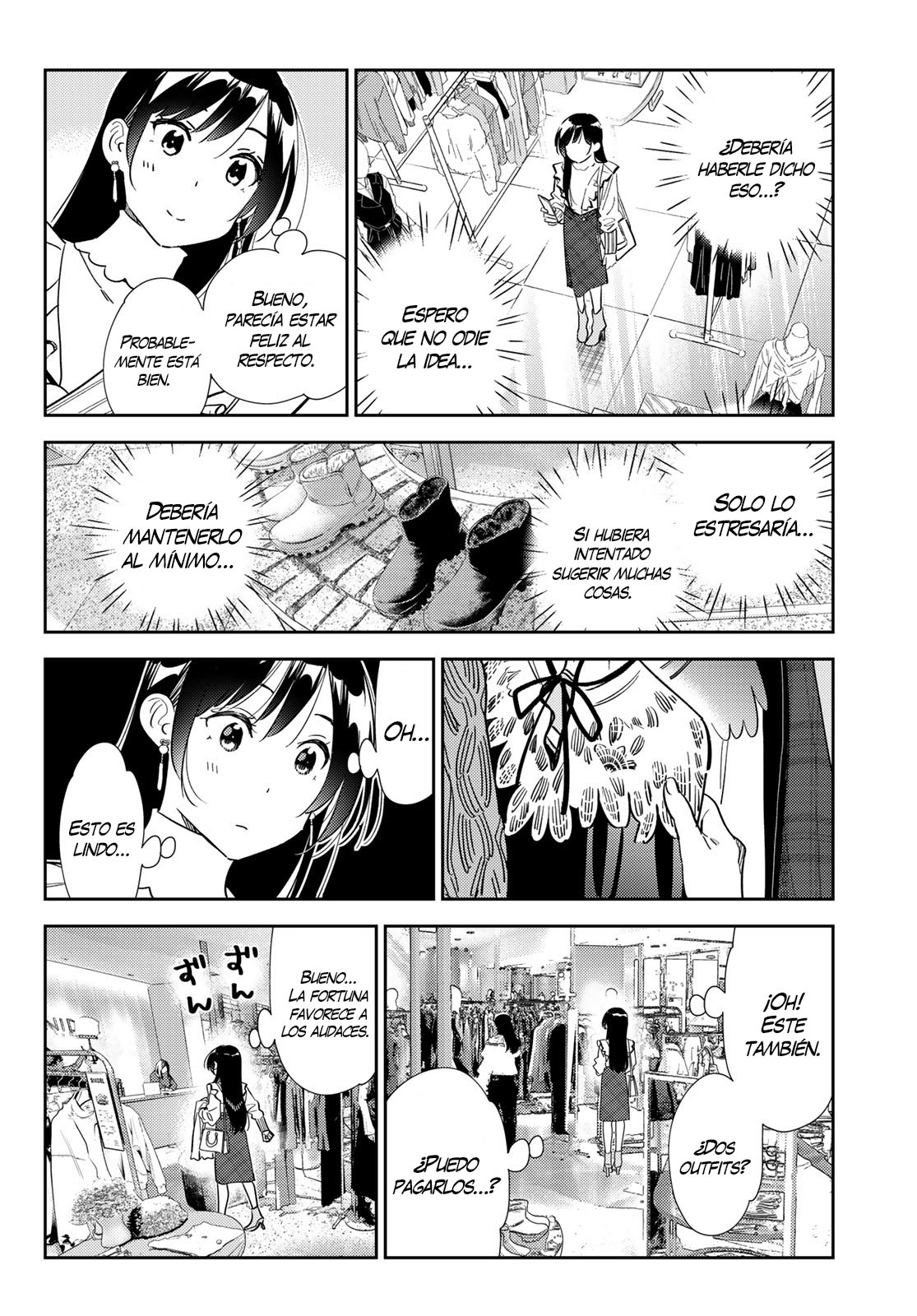 Kanojo, Okarishimasu Capitulo 323 página 19