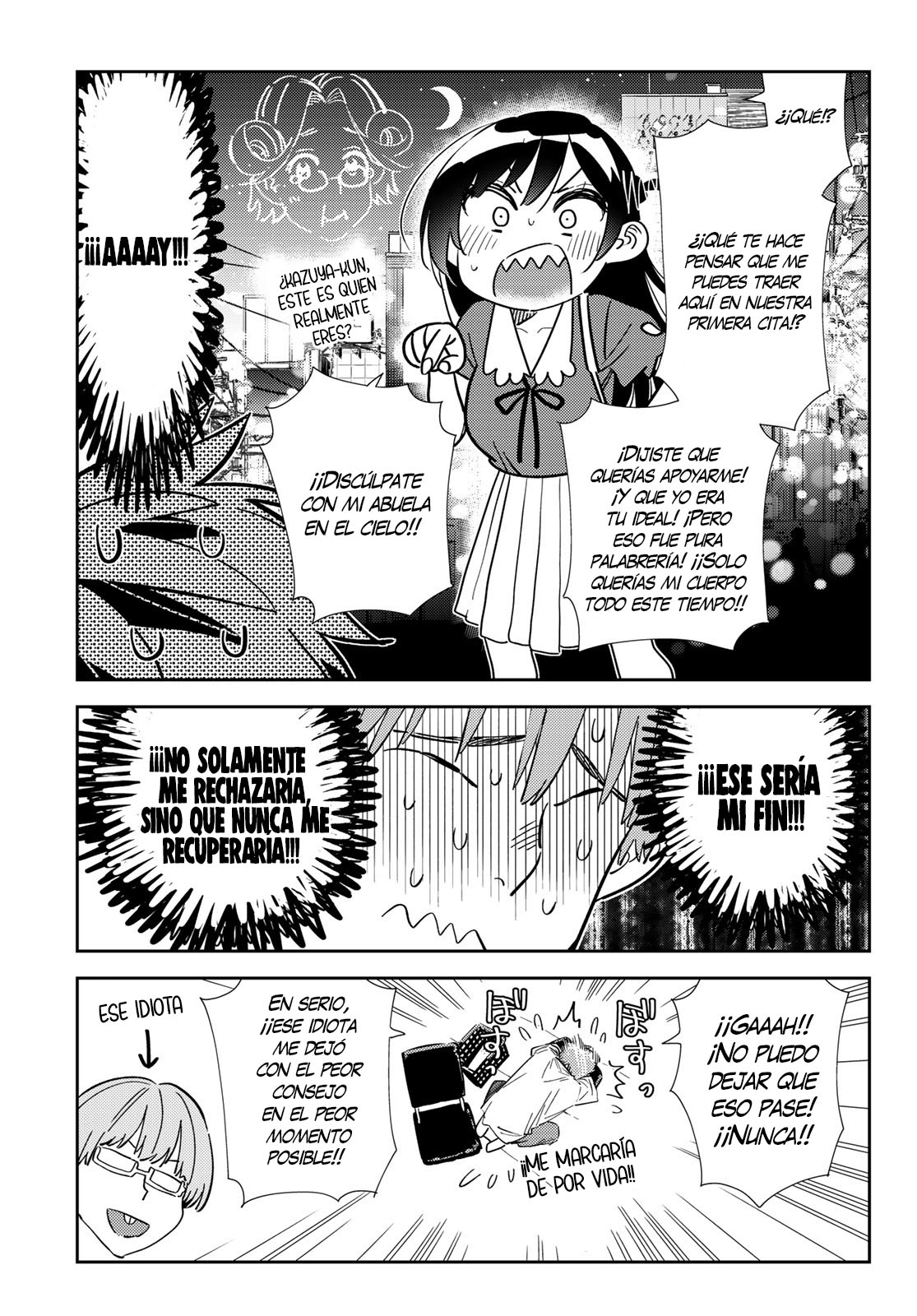 Kanojo, Okarishimasu Capitulo 323 página 6