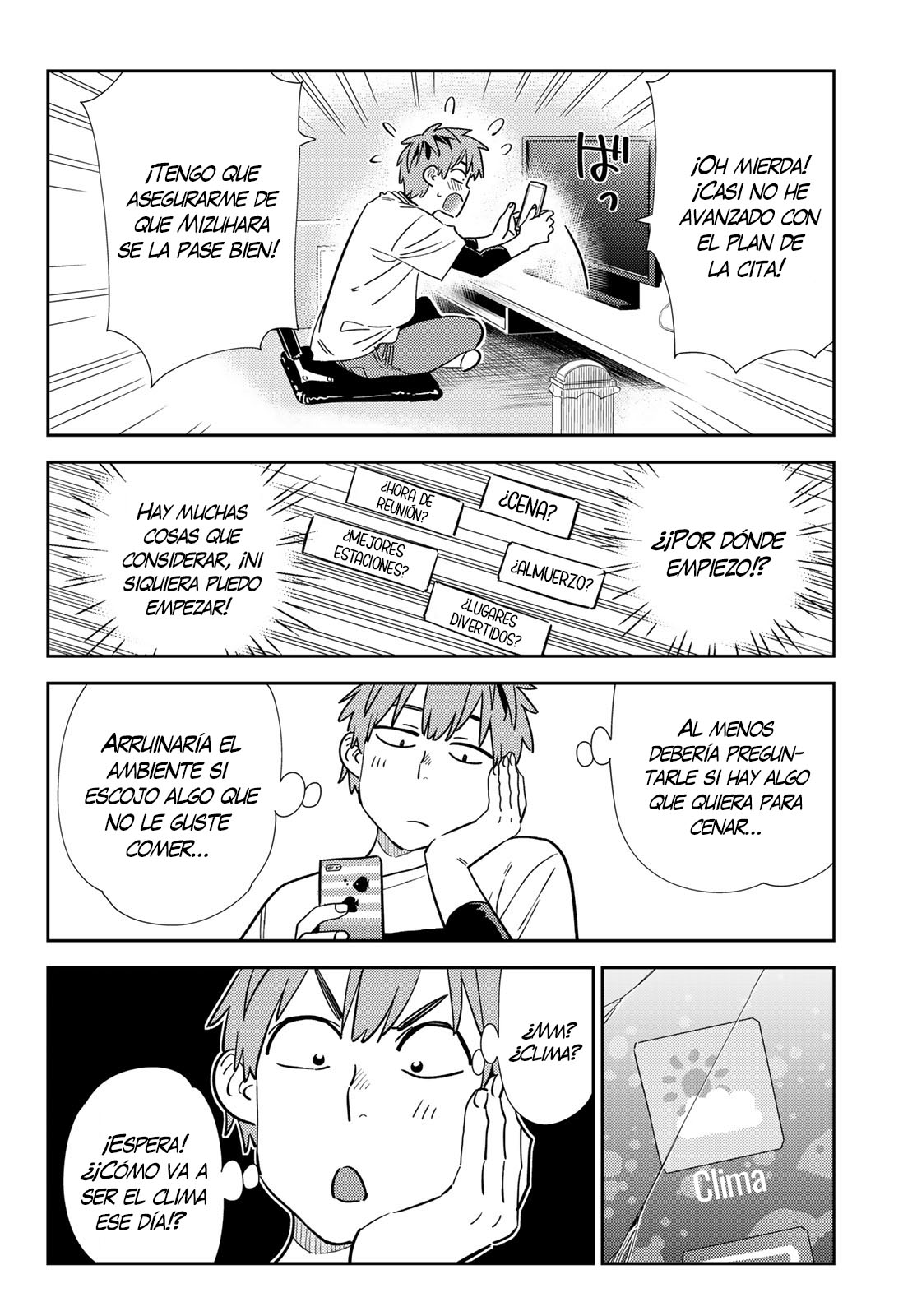 Kanojo, Okarishimasu Capitulo 323 página 7