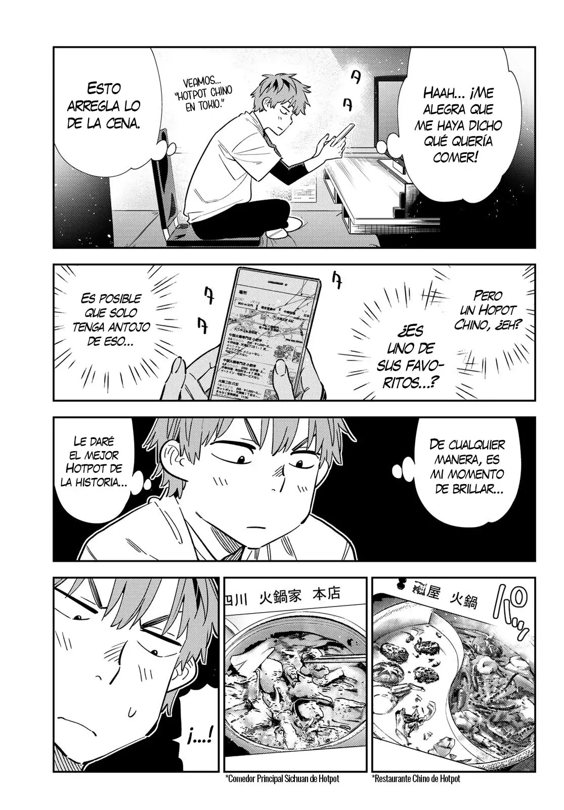 Kanojo, Okarishimasu Capitulo 324 página 4