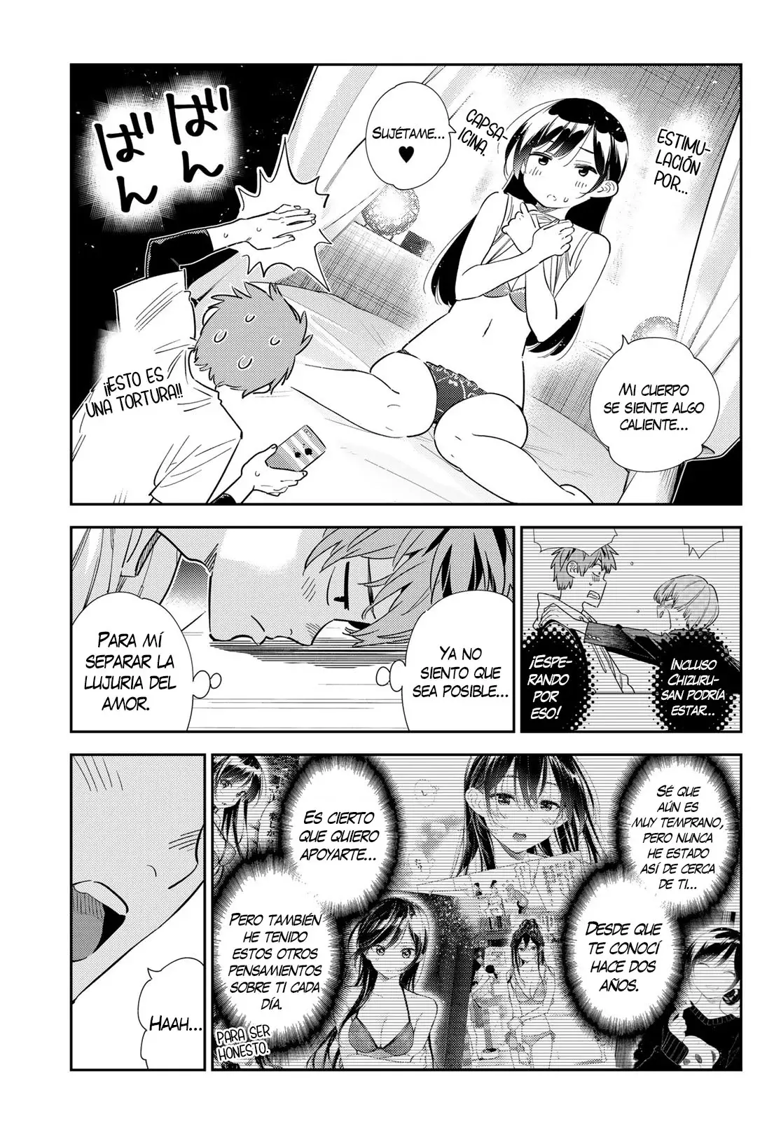 Kanojo, Okarishimasu Capitulo 324 página 8