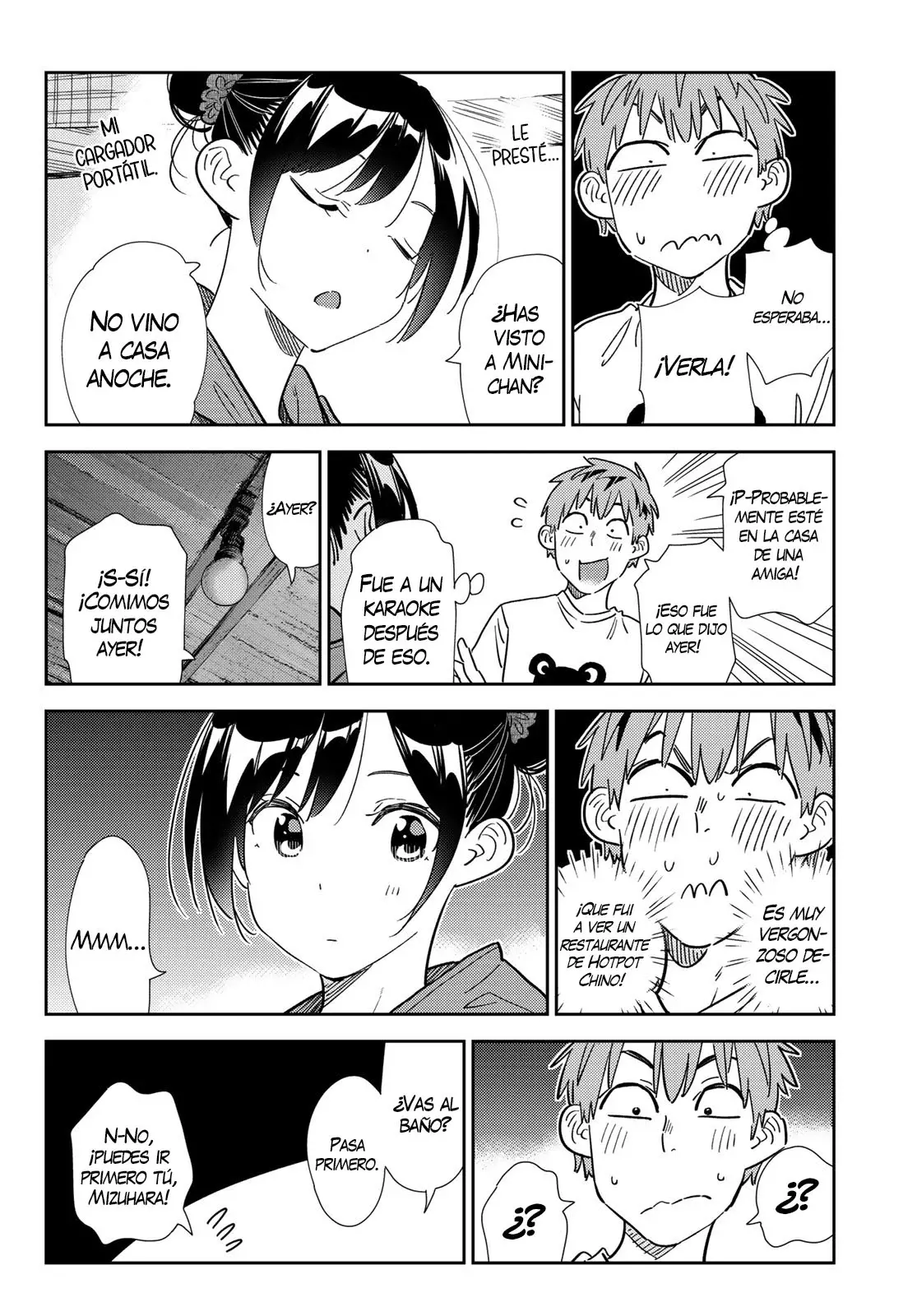 Kanojo, Okarishimasu Capitulo 326 página 13