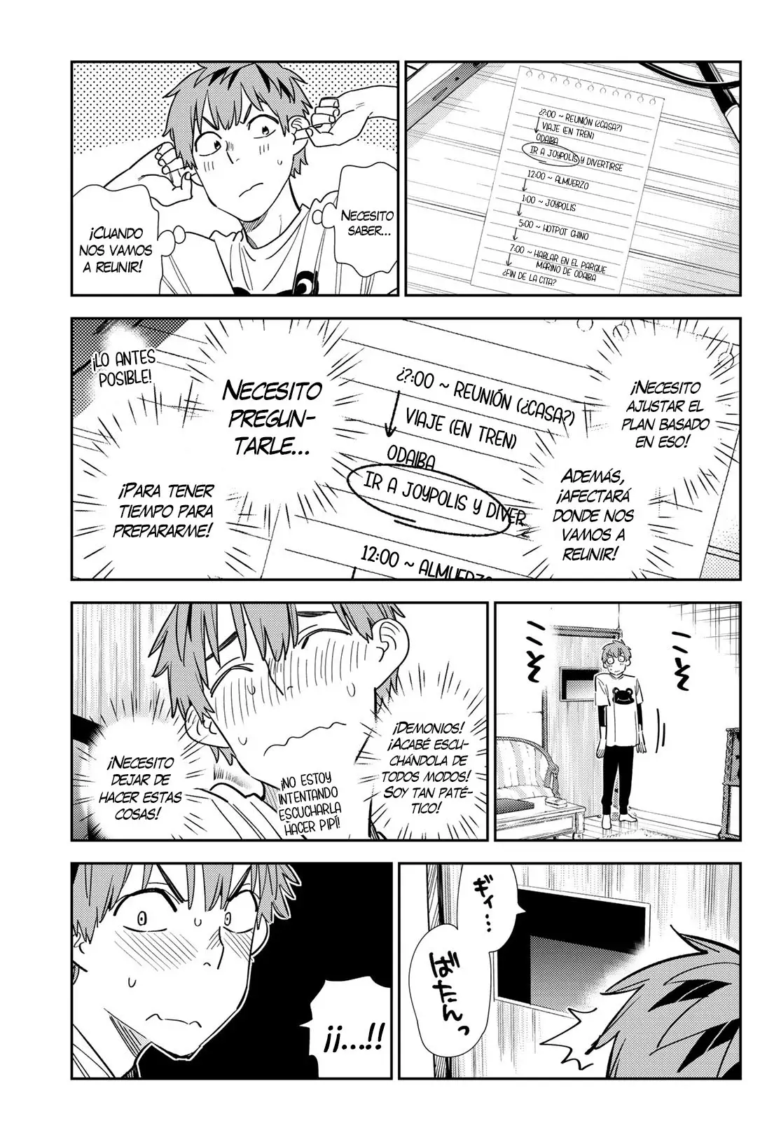 Kanojo, Okarishimasu Capitulo 327 página 4