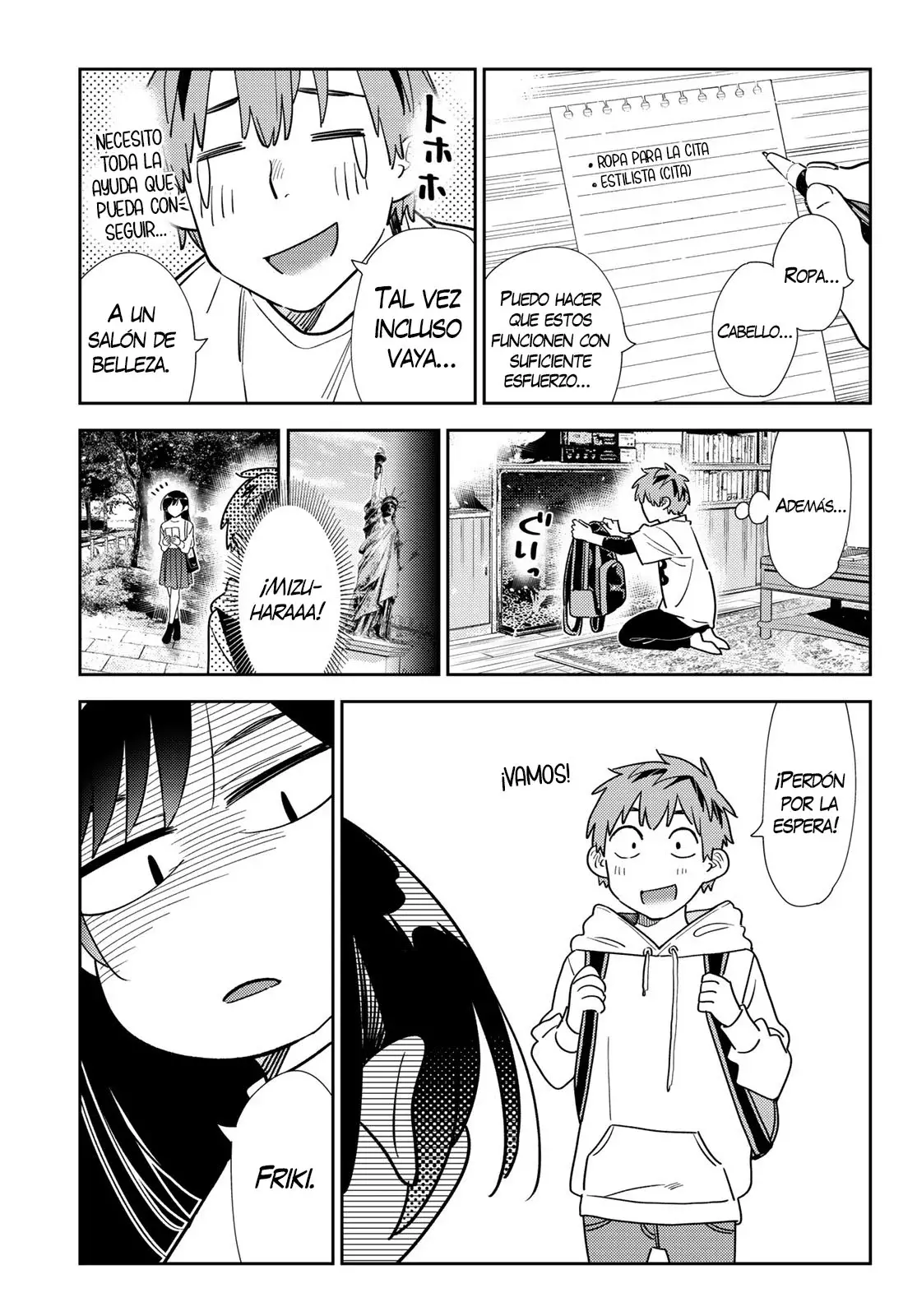 Kanojo, Okarishimasu Capitulo 328 página 10