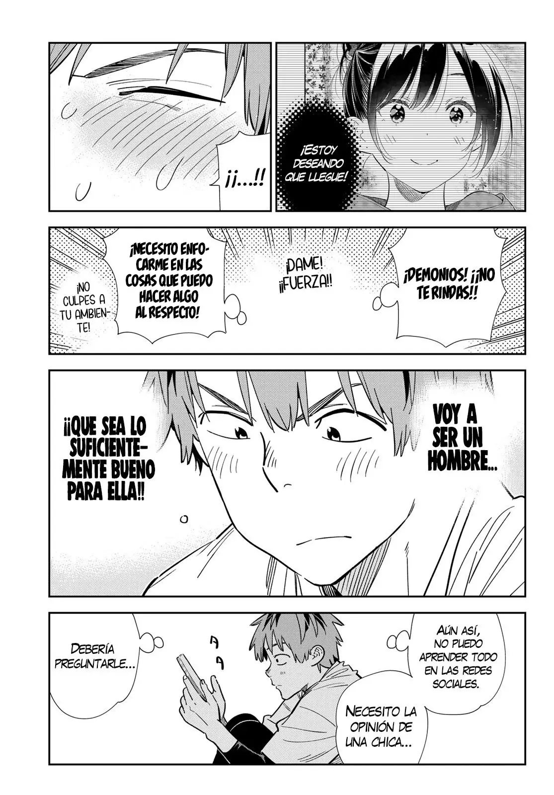 Kanojo, Okarishimasu Capitulo 328 página 12