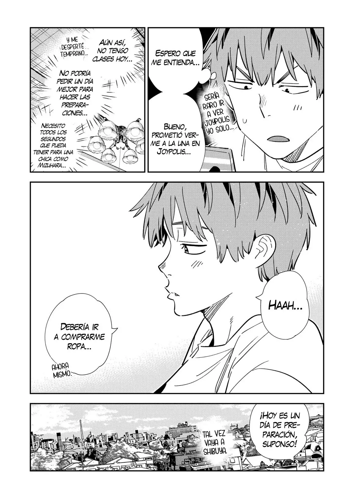 Kanojo, Okarishimasu Capitulo 328 página 14