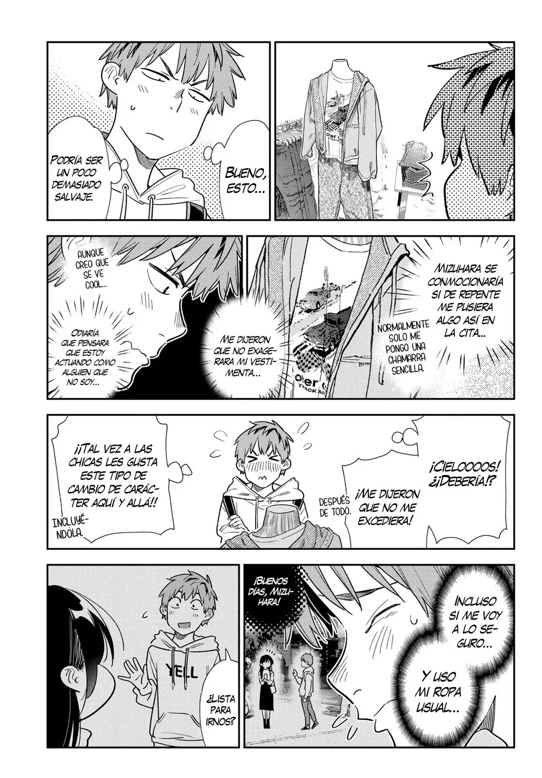 Kanojo, Okarishimasu Capitulo 329 página 18