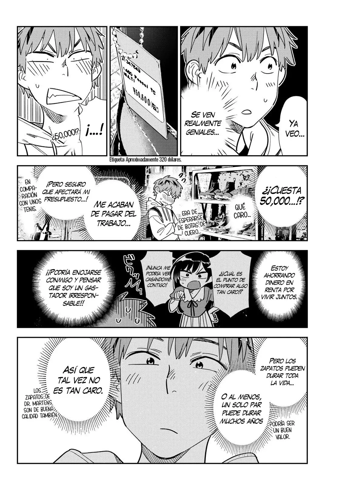Kanojo, Okarishimasu Capitulo 330 página 15