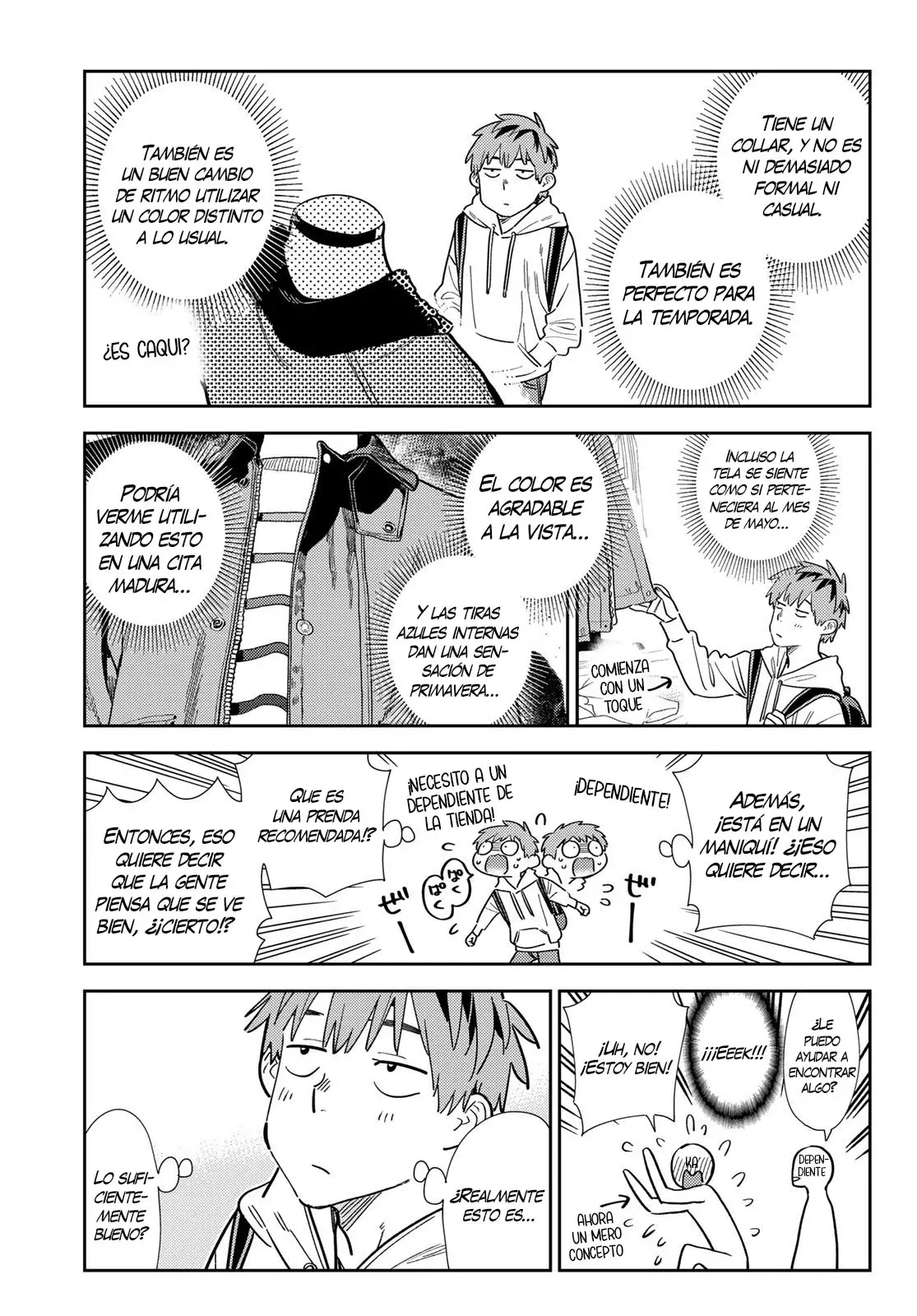 Kanojo, Okarishimasu Capitulo 331 página 12