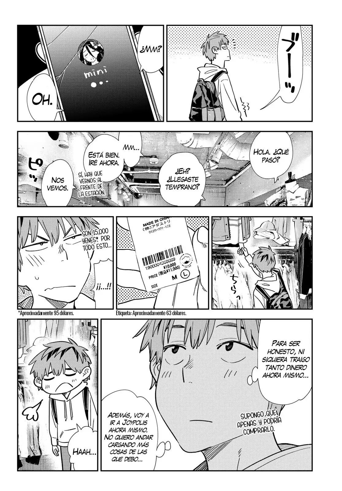Kanojo, Okarishimasu Capitulo 331 página 13