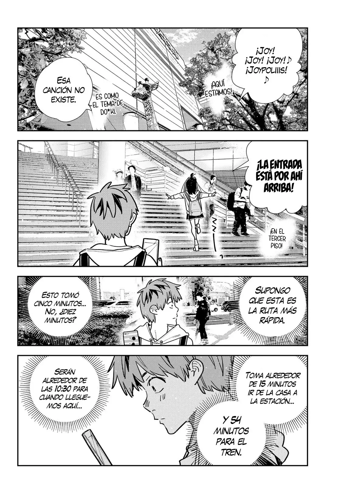 Kanojo, Okarishimasu Capitulo 332 página 17