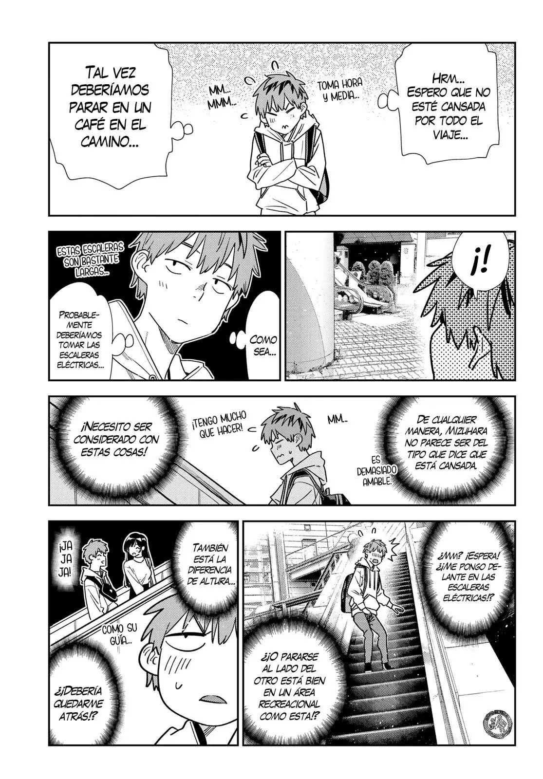 Kanojo, Okarishimasu Capitulo 332 página 18