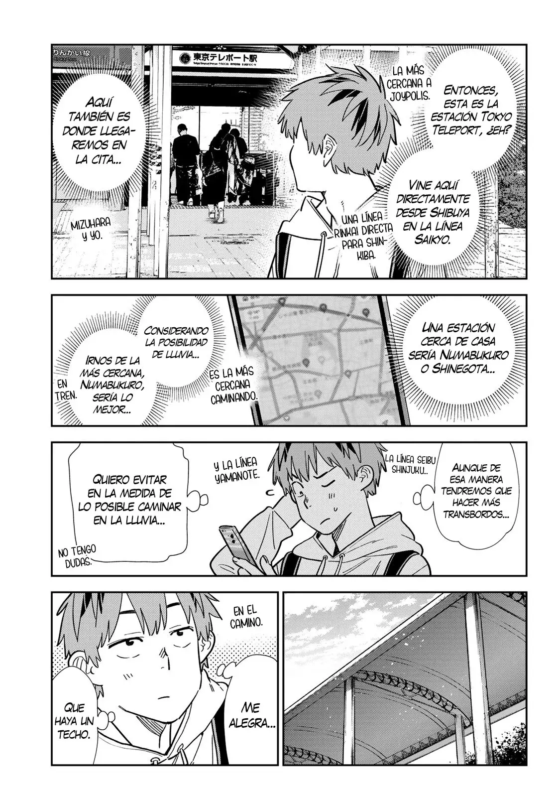 Kanojo, Okarishimasu Capitulo 332 página 4