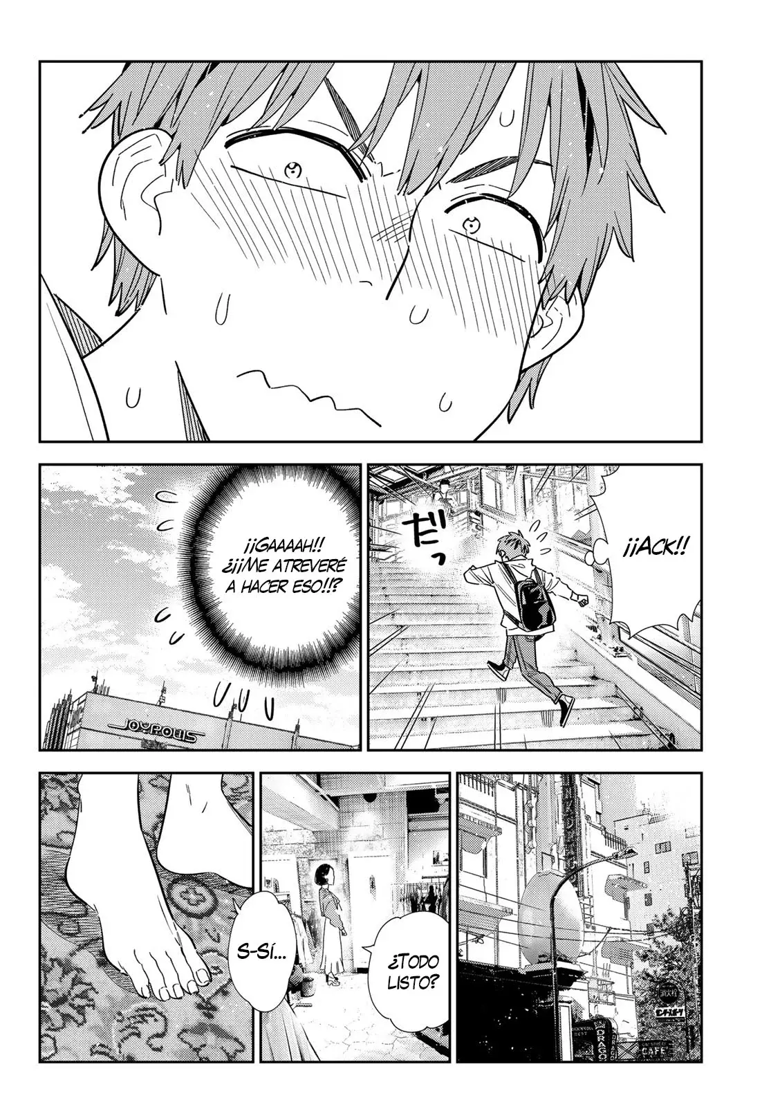 Kanojo, Okarishimasu Capitulo 332 página 9