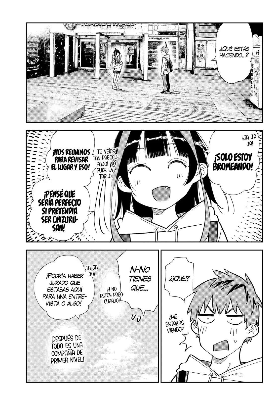 Kanojo, Okarishimasu Capitulo 333 página 4