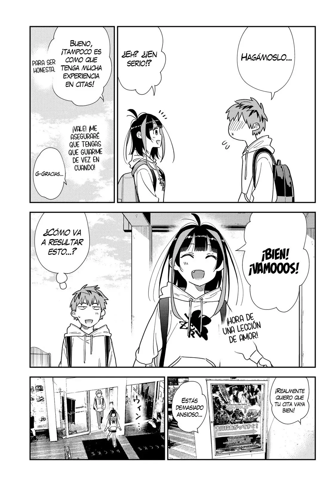 Kanojo, Okarishimasu Capitulo 333 página 8