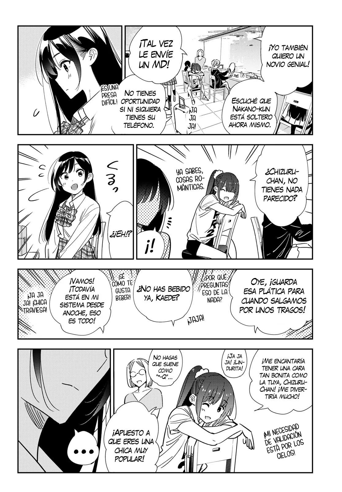 Kanojo, Okarishimasu Capitulo 334 página 13