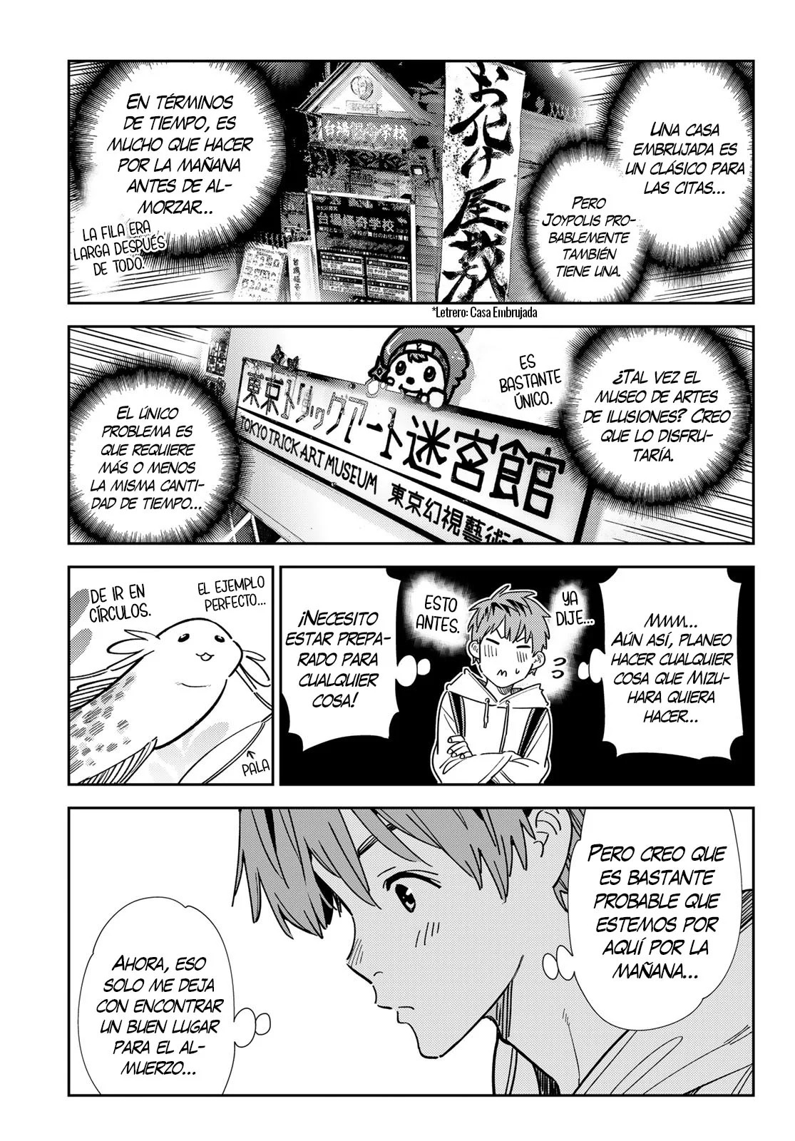 Kanojo, Okarishimasu Capitulo 334 página 18