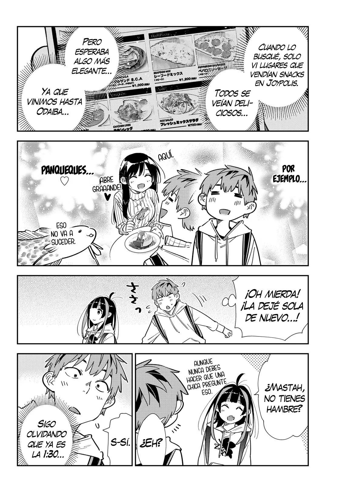 Kanojo, Okarishimasu Capitulo 334 página 19