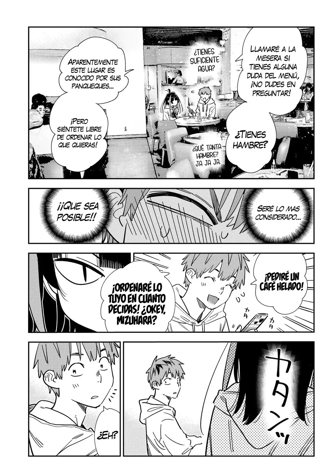 Kanojo, Okarishimasu Capitulo 335 página 12