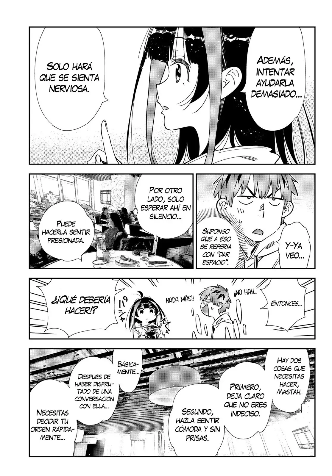 Kanojo, Okarishimasu Capitulo 335 página 16