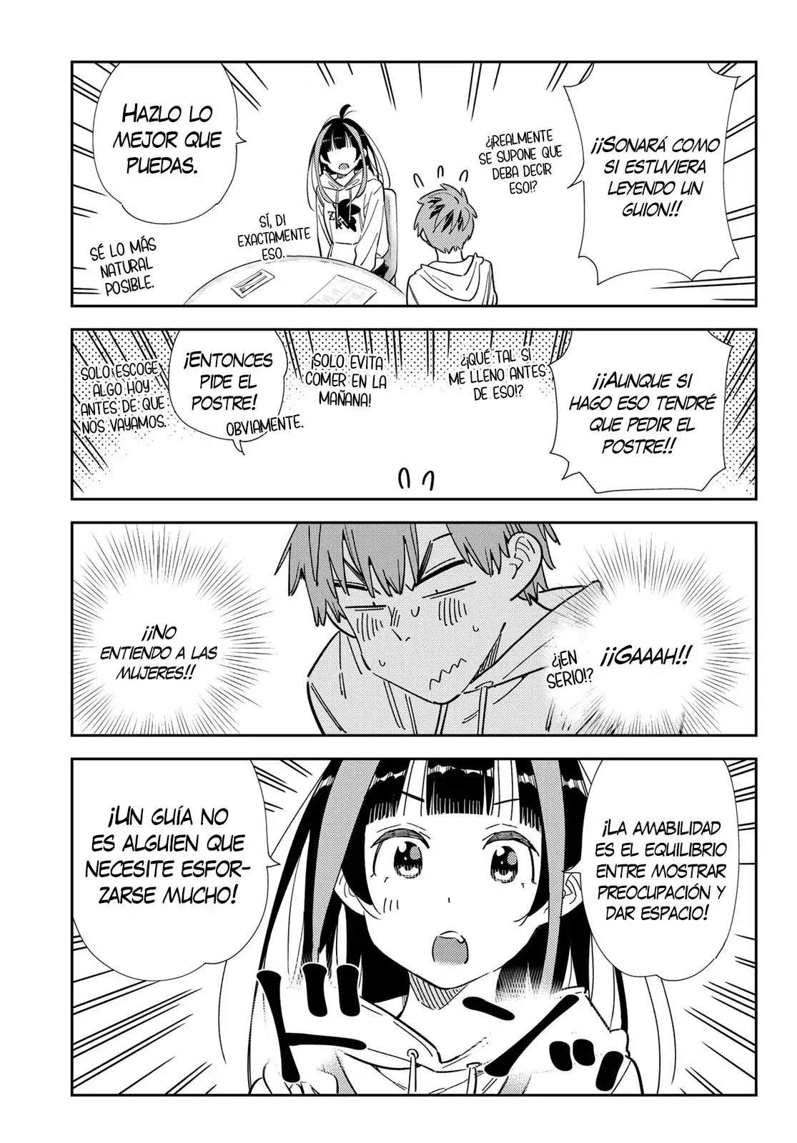 Kanojo, Okarishimasu Capitulo 335 página 18