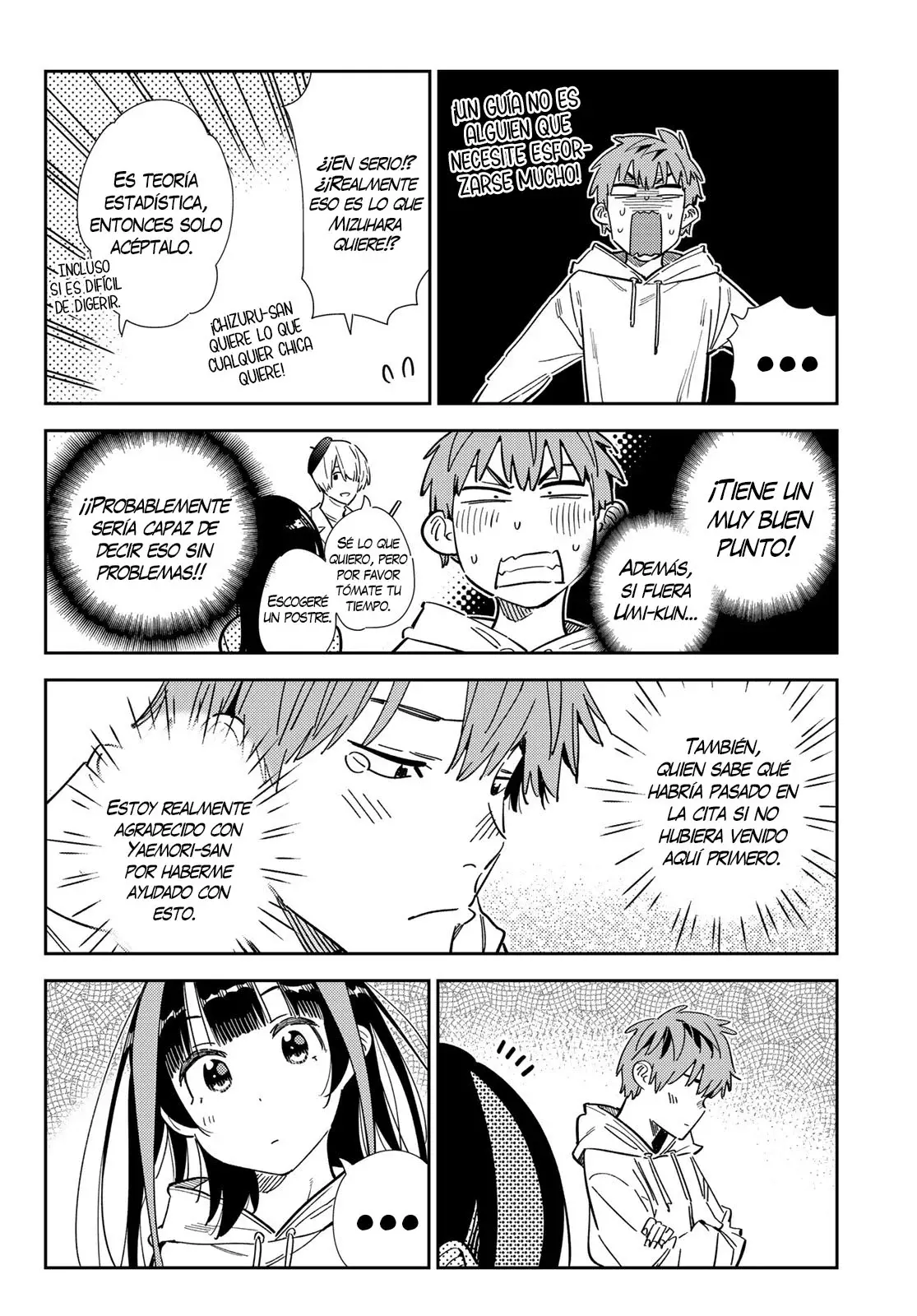 Kanojo, Okarishimasu Capitulo 335 página 19