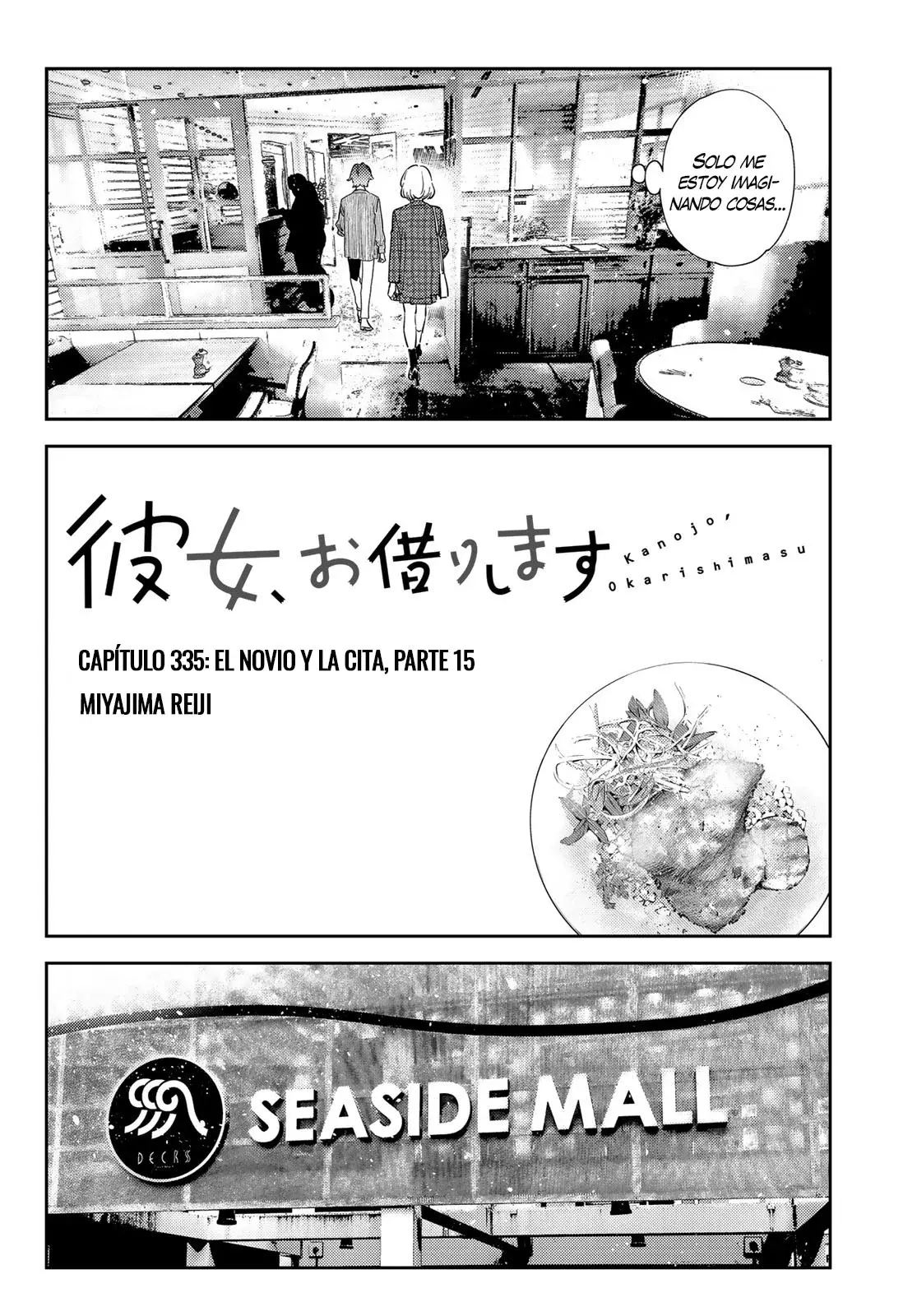 Kanojo, Okarishimasu Capitulo 335 página 3