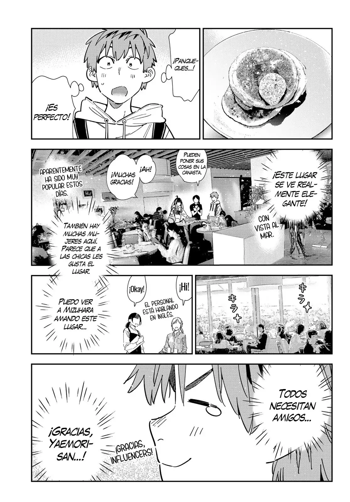Kanojo, Okarishimasu Capitulo 335 página 4