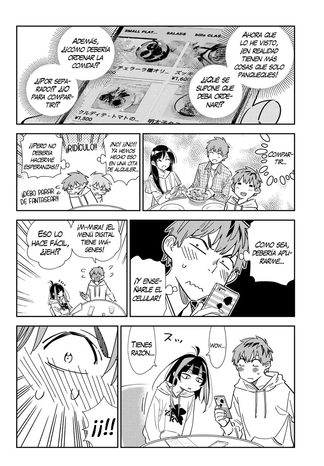 Kanojo, Okarishimasu Capitulo 335 página 9