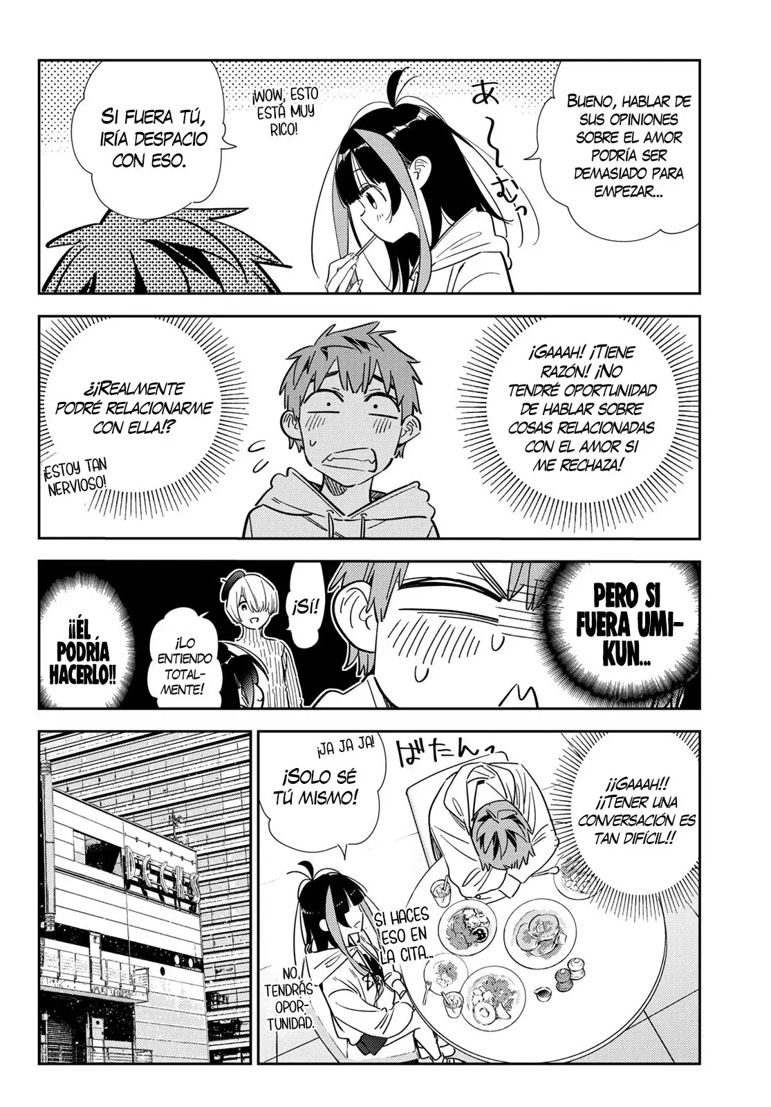 Kanojo, Okarishimasu Capitulo 336 página 11
