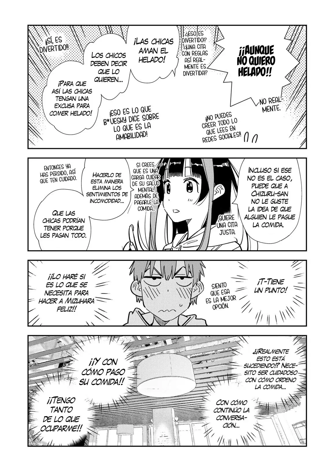 Kanojo, Okarishimasu Capitulo 336 página 14