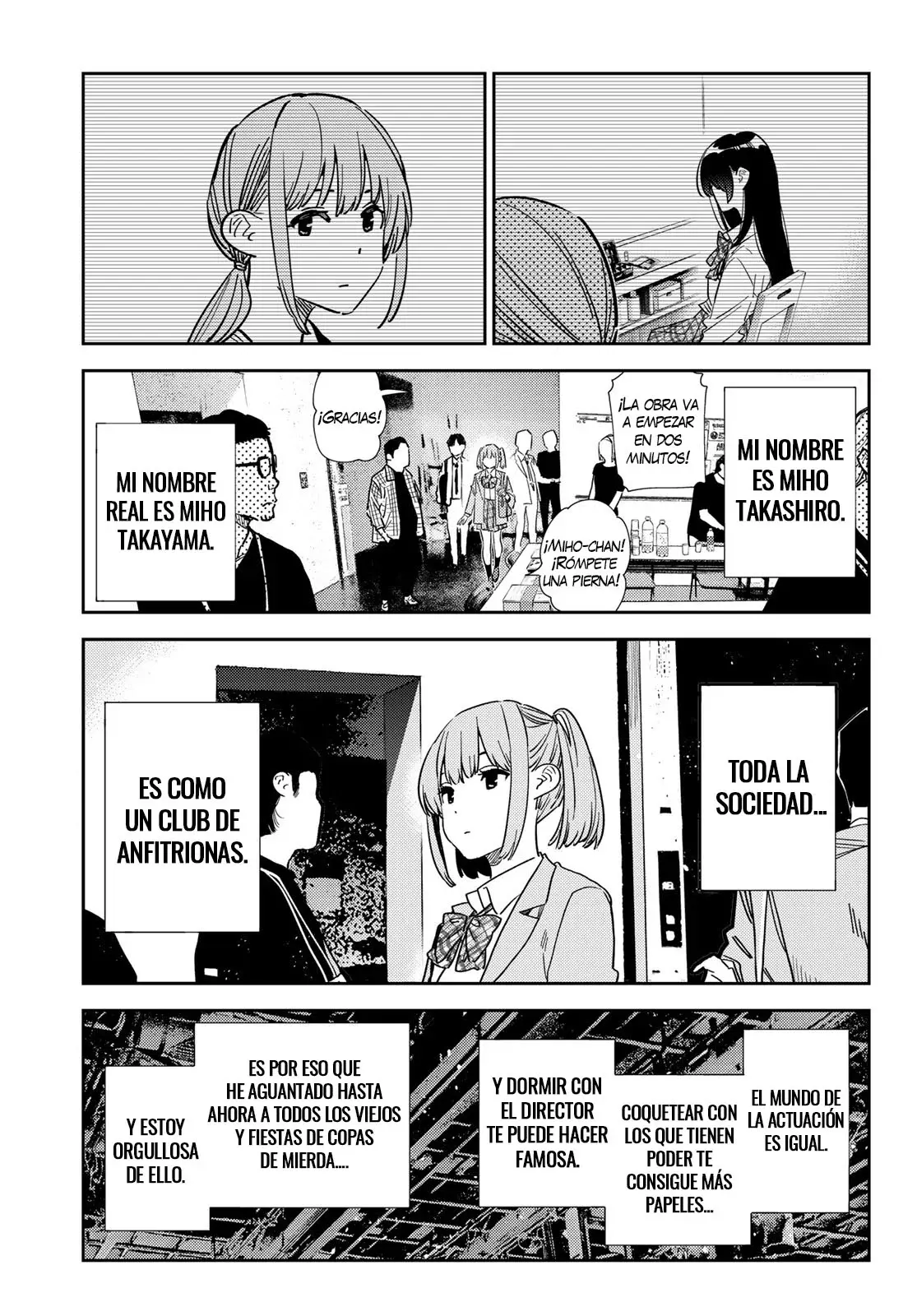 Kanojo, Okarishimasu Capitulo 336 página 18