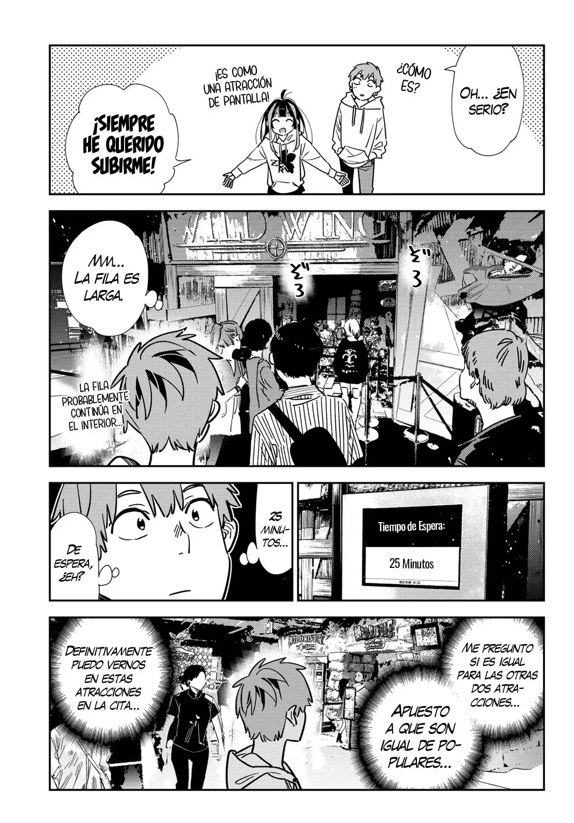 Kanojo, Okarishimasu Capitulo 338 página 11