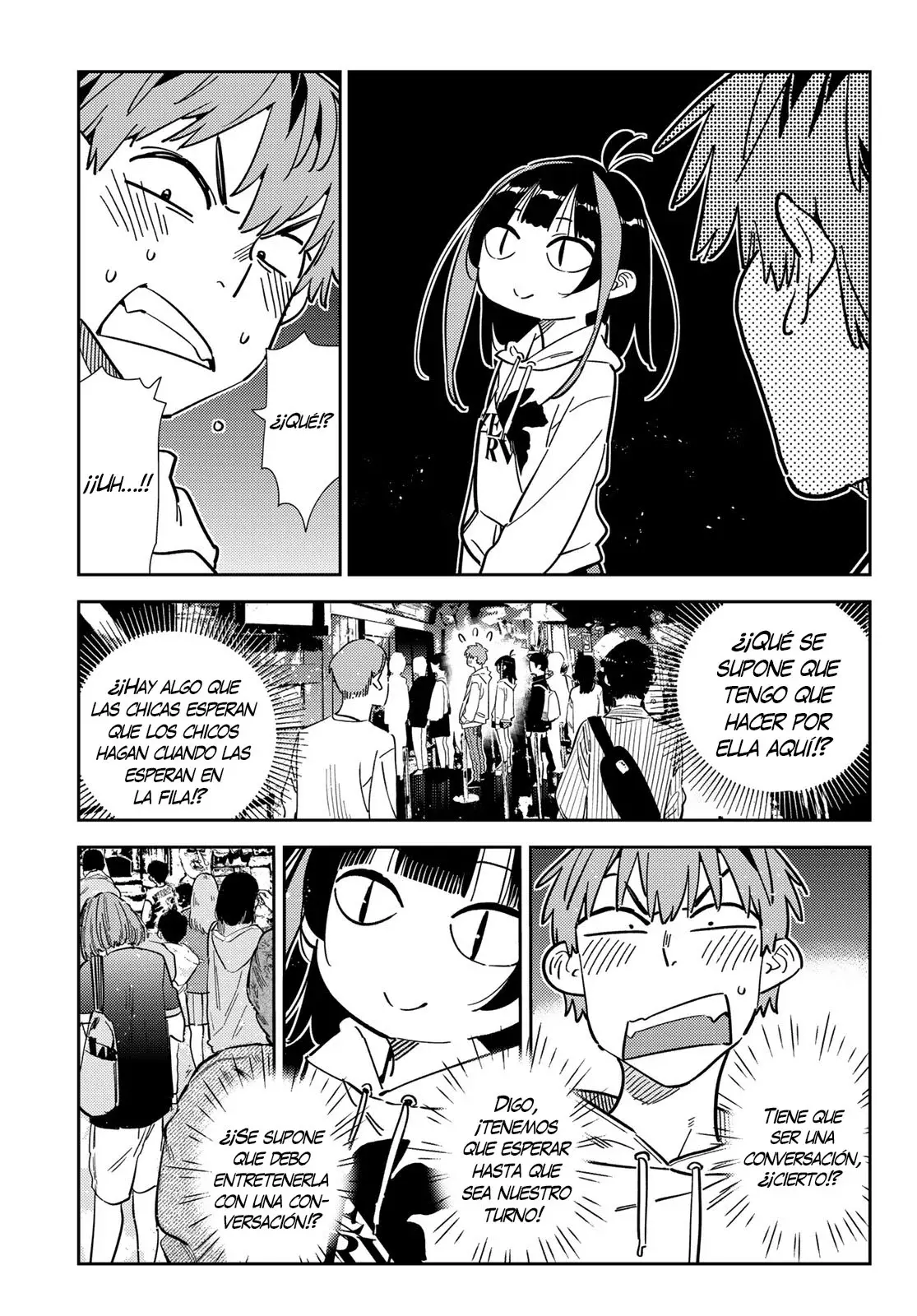 Kanojo, Okarishimasu Capitulo 338 página 13
