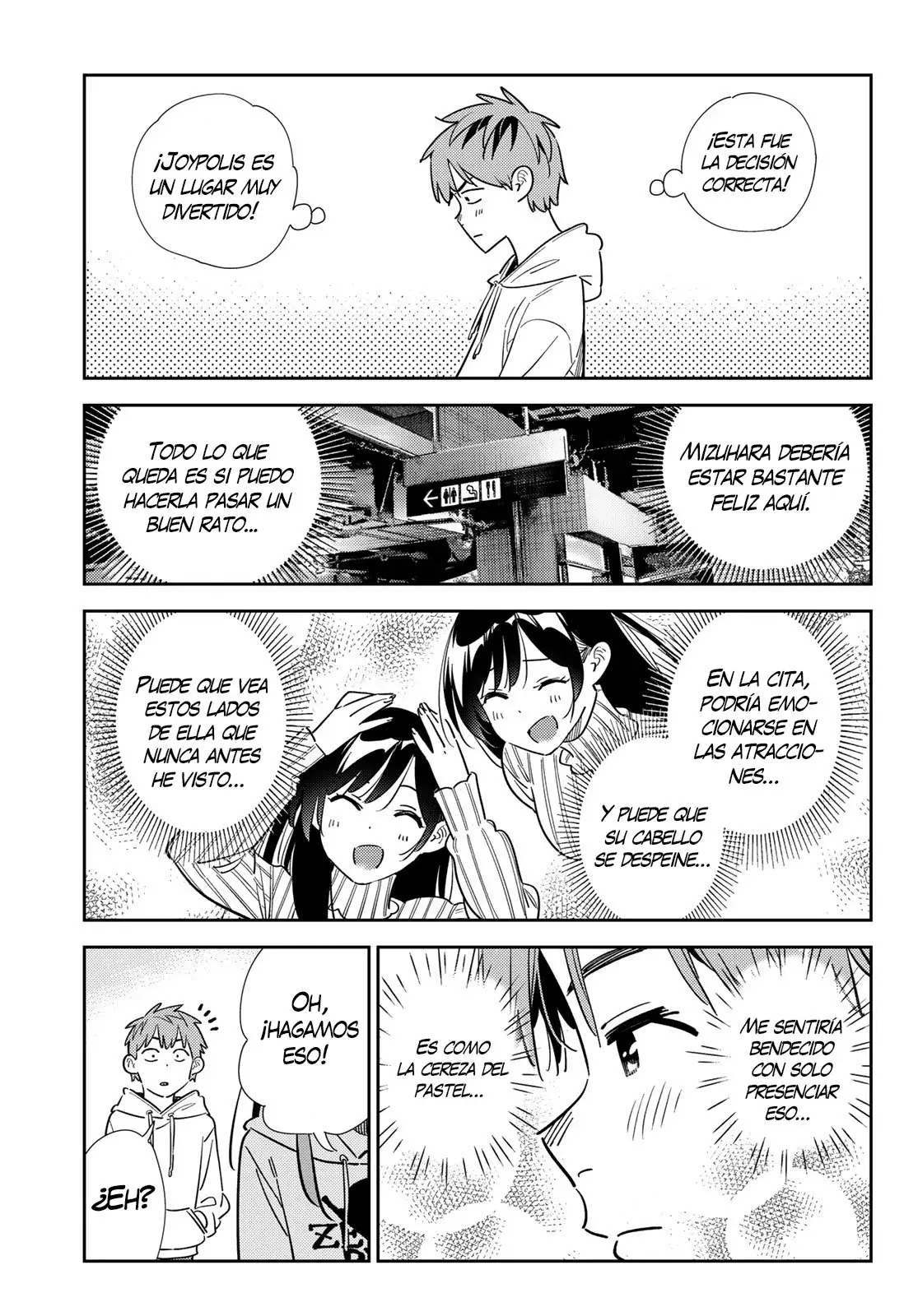 Kanojo, Okarishimasu Capitulo 339 página 16