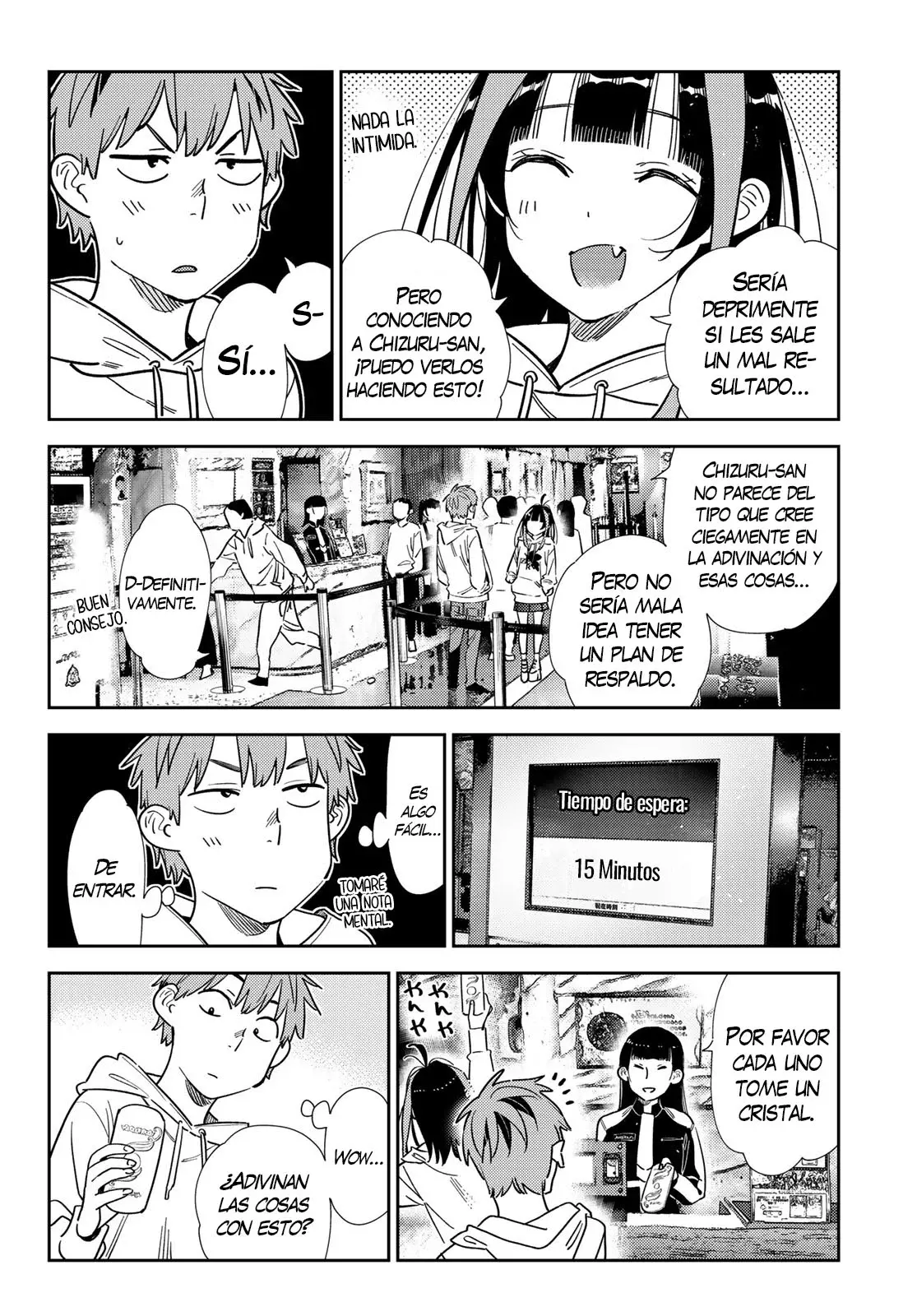 Kanojo, Okarishimasu Capitulo 339 página 19
