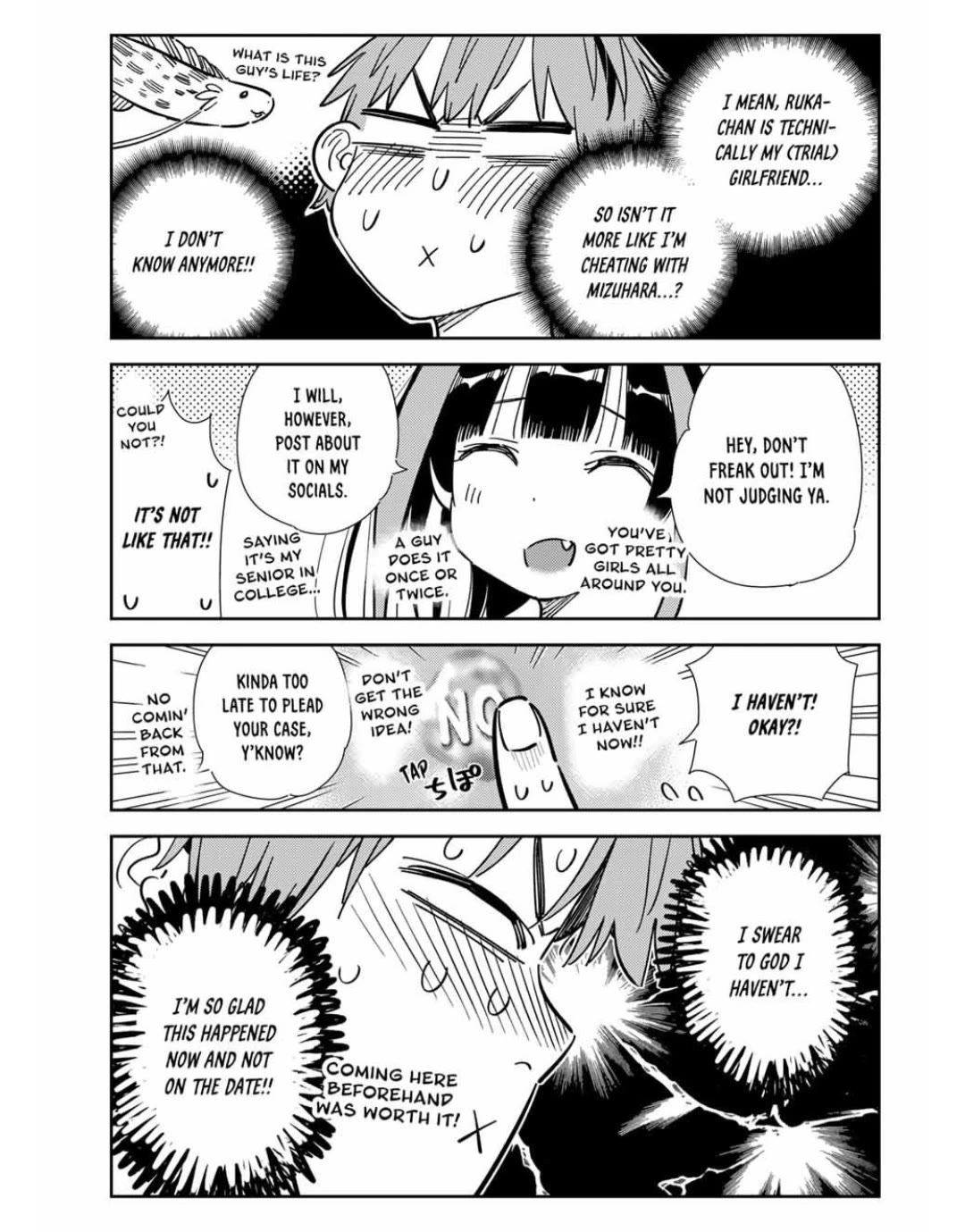 Kanojo, Okarishimasu Capitulo 340 página 12