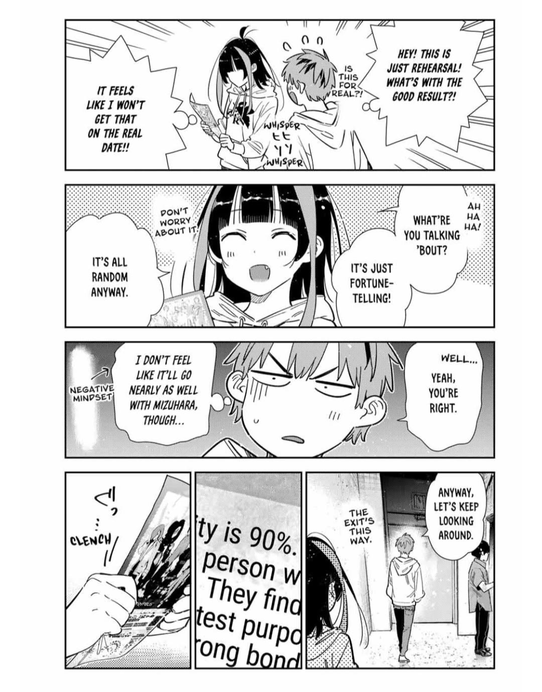 Kanojo, Okarishimasu Capitulo 340 página 17