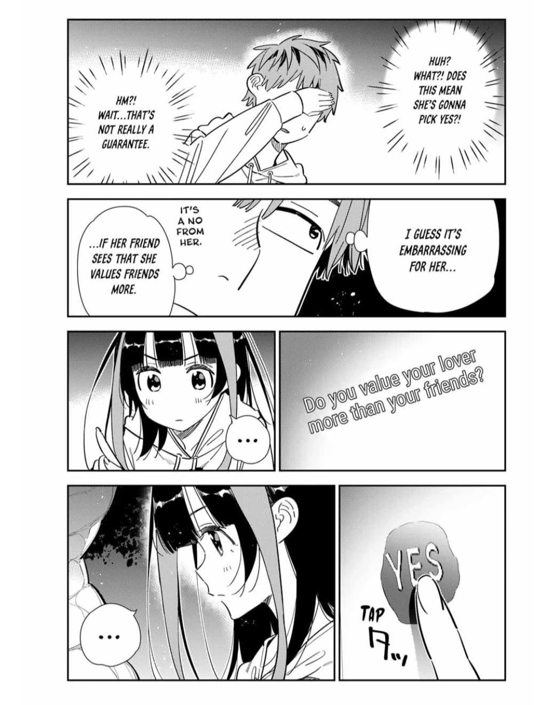 Kanojo, Okarishimasu Capitulo 340 página 18