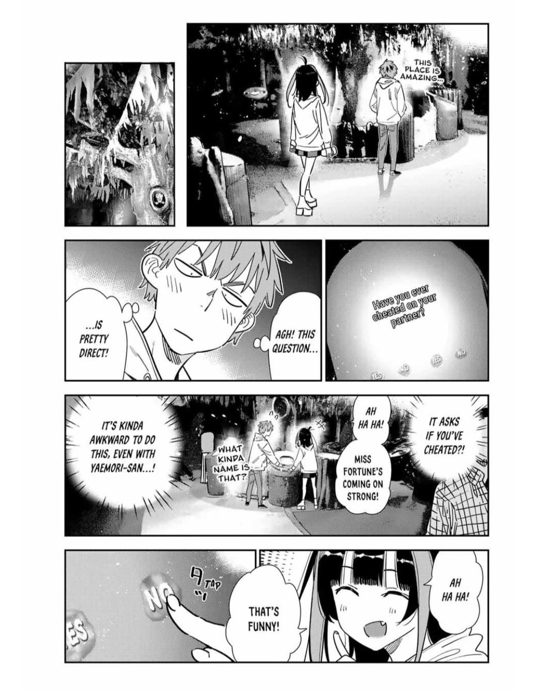 Kanojo, Okarishimasu Capitulo 340 página 9