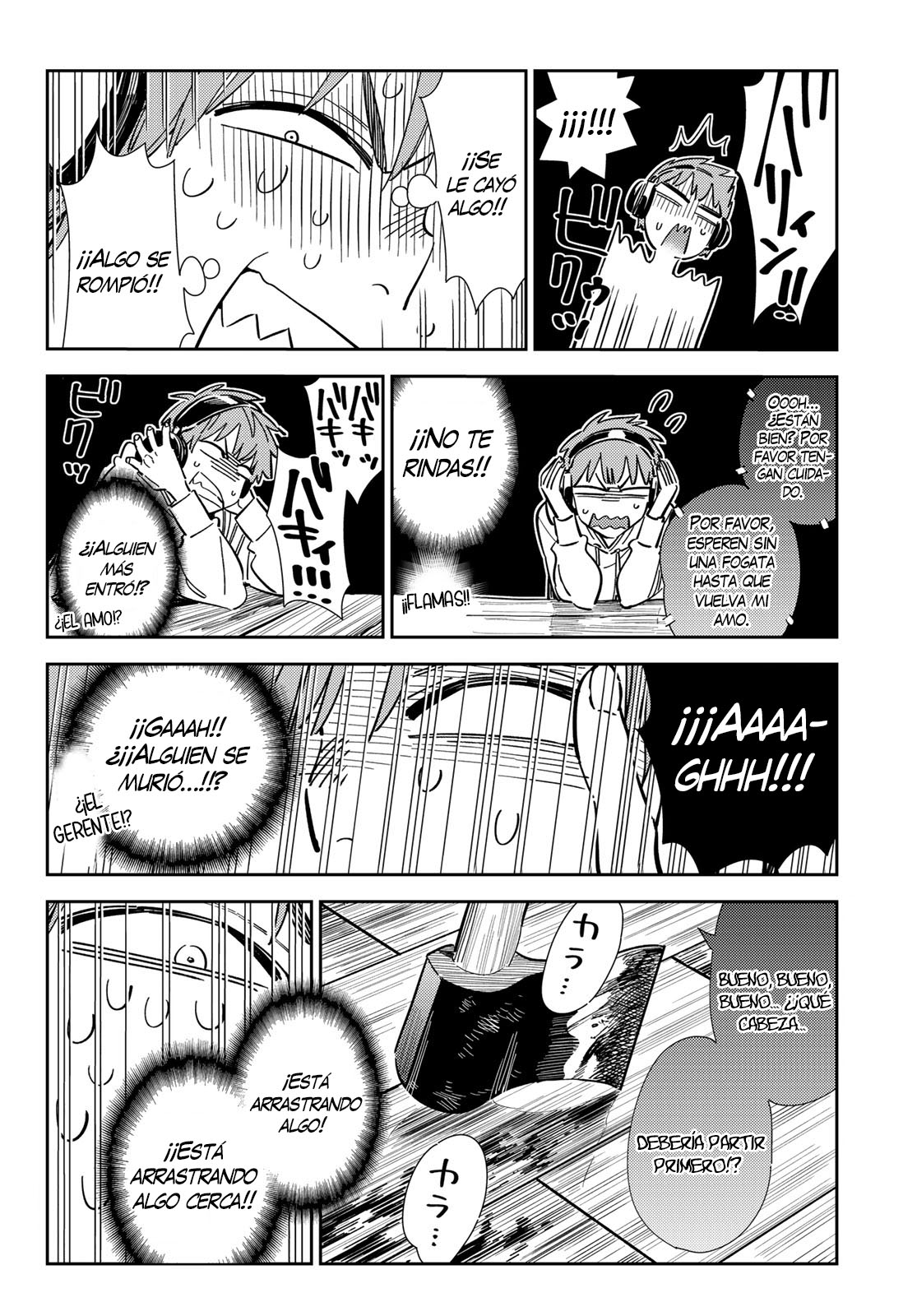 Kanojo, Okarishimasu Capitulo 341 página 10