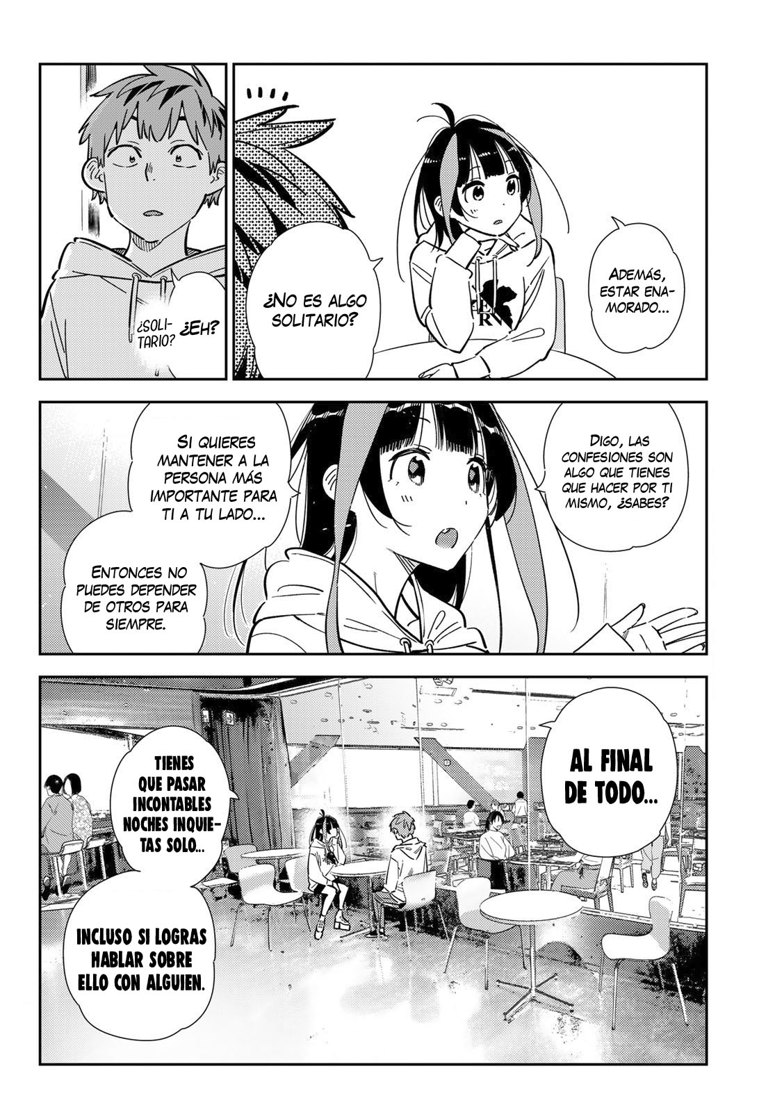 Kanojo, Okarishimasu Capitulo 341 página 16