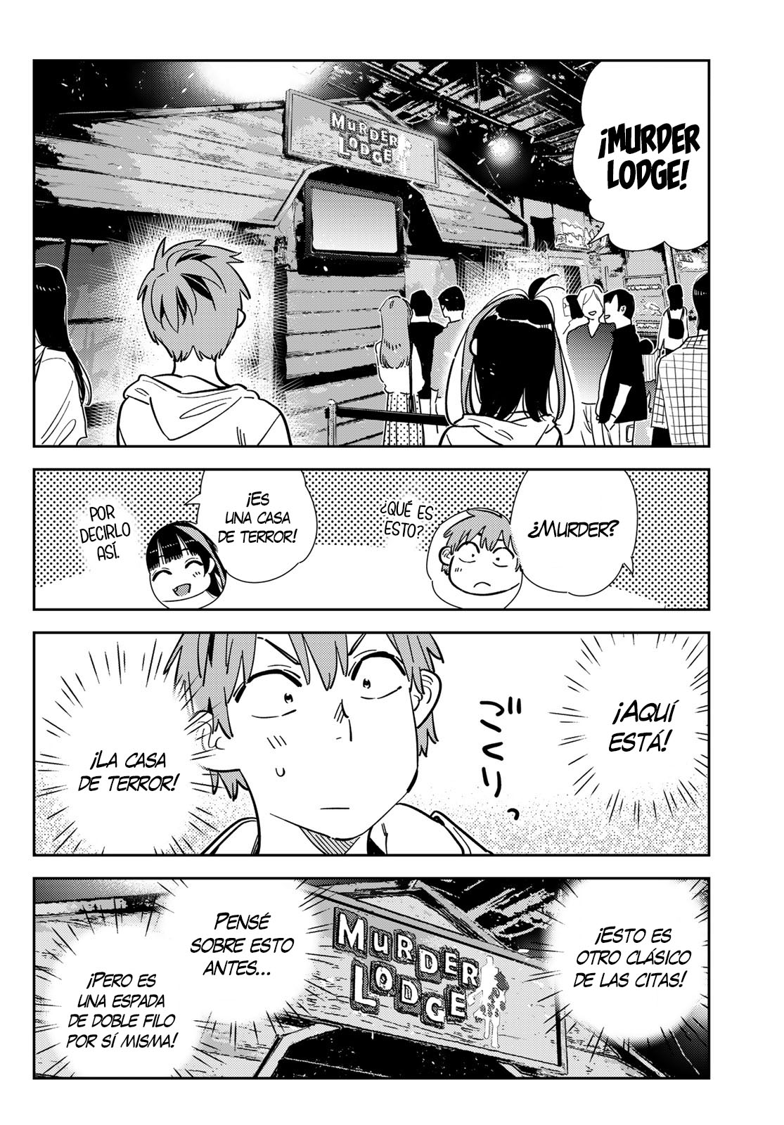 Kanojo, Okarishimasu Capitulo 341 página 4